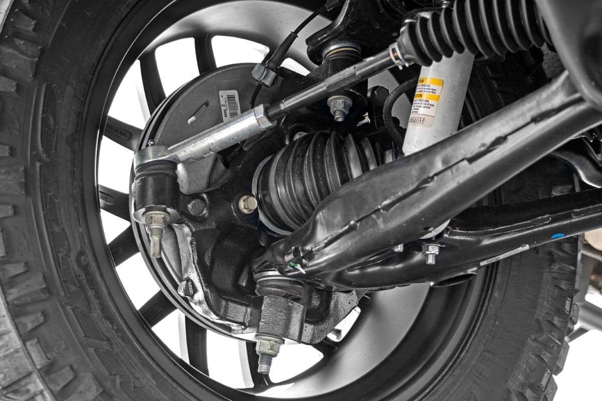 GMC Sierra 1500 Limited Suspension Lift Kit - Front + Rear - Rough Country - 3.5 Inch Lift Kit | Alu/Stamp Steel LCA | Vertex/V2 - 2019